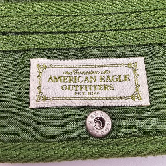 American Eagle Outfitters Keychain Card Holder Wallet Preppy Retro Style Logo - Picture 7 of 14